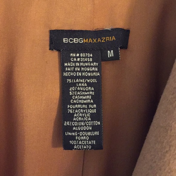 BCBG long trench coat - Picture 2 of 5